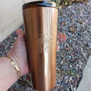 Starbucks Stainless Steel Copper Cold Tumbler